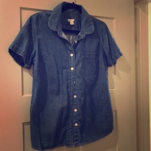 SS Denim Button-Denim